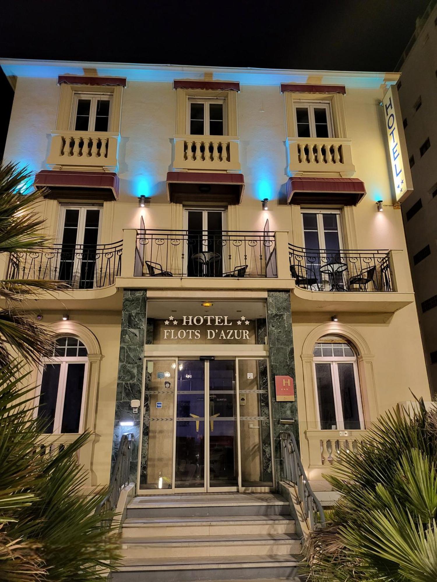 Hotel Flots D'Azur Promenade Des Anglais Nice Exterior photo