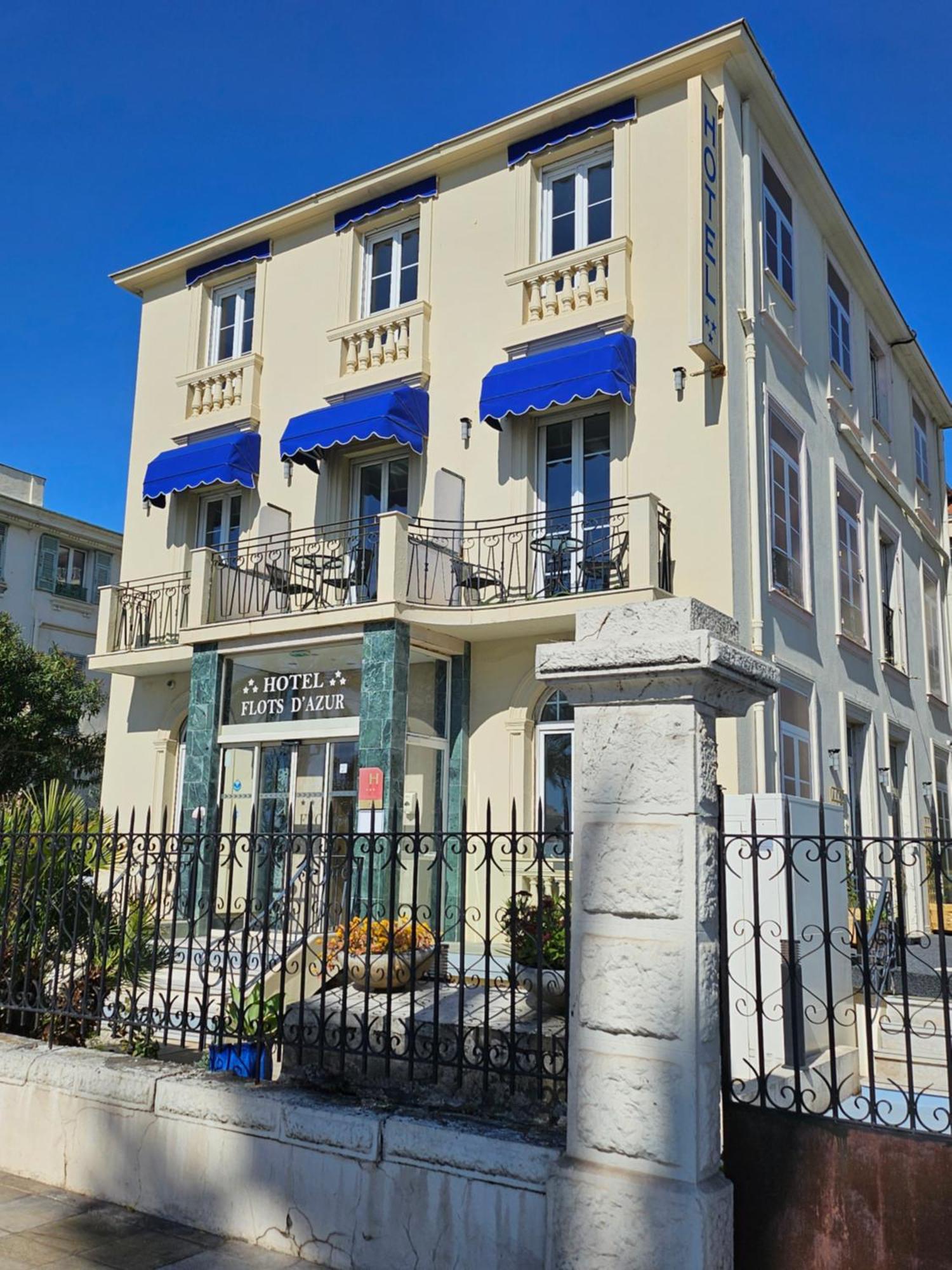 Hotel Flots D'Azur Promenade Des Anglais Nice Exterior photo